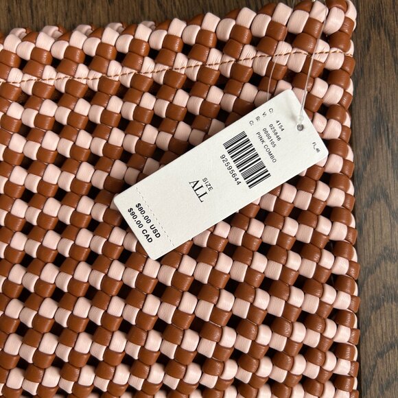 Anthropologie Kalani Woven Knot Clutch: Faux Leather Edition - Picture 5 of 7